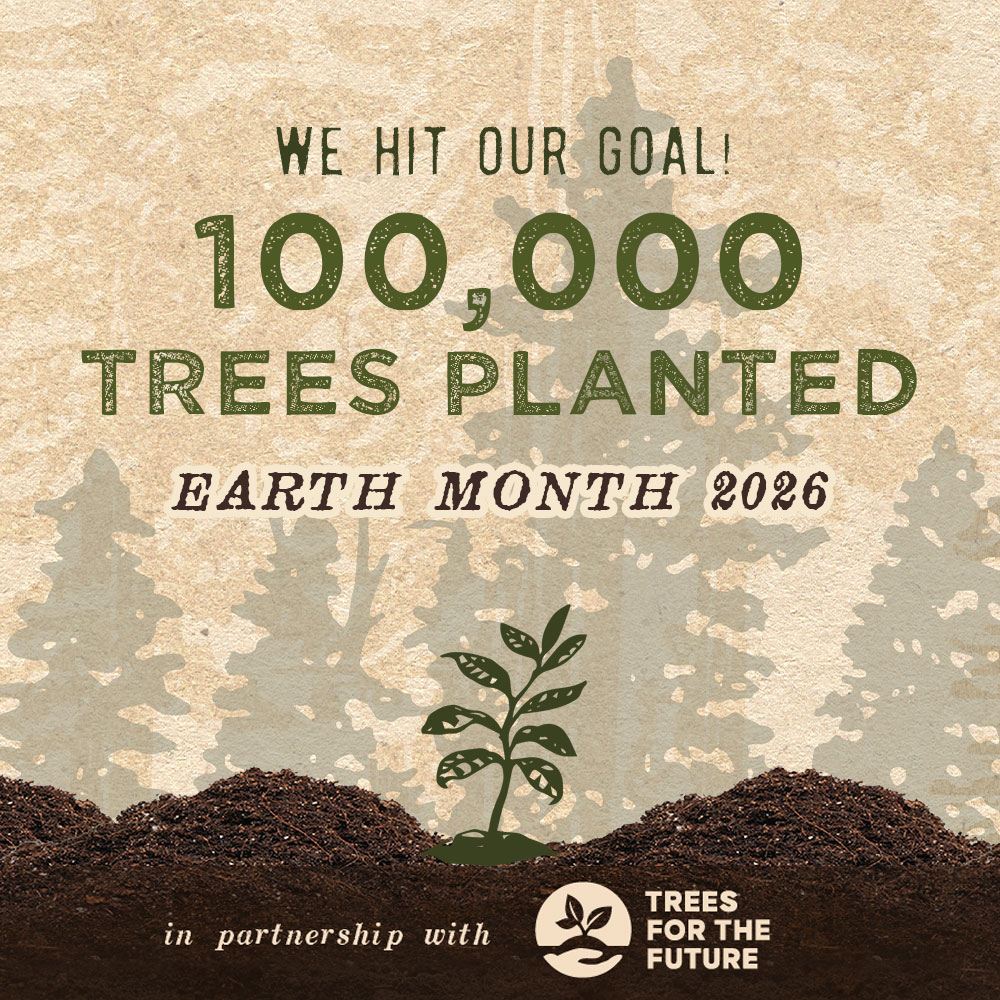 EarthMonth 2026 100k trees planted Redwood Empire Whiskey
