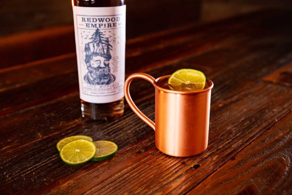 LOST MONARCH Craft Whiskey Blend Redwood Empire Whiskey