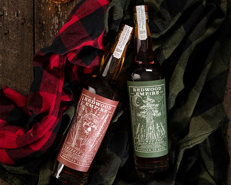 Bottled in Bond Whiskey Redwood Empire