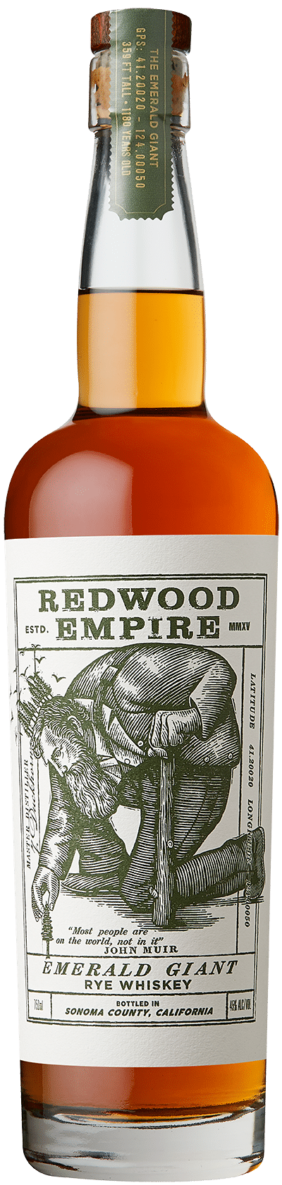 Redwood Empire - Emerald Giant - Rye Whiskey