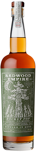 Redwood Empire Rocket Top bottled-in-bond straight rye whiskey