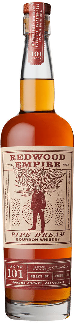 Pipe Dream Craft Bourbon Whiskey Redwood Empire