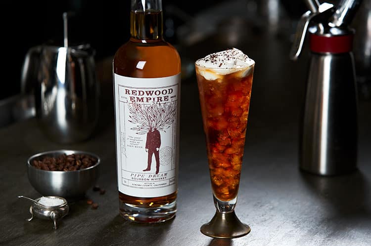 Morning Fog coffee cocktail Redwood Empire Whiskey