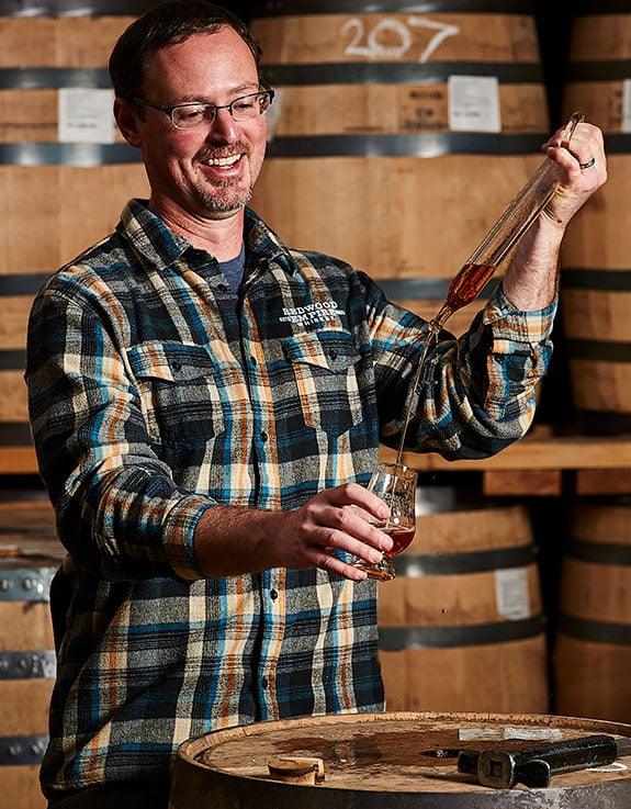 Jeff Master Distiller Redwood Empire Whiskey