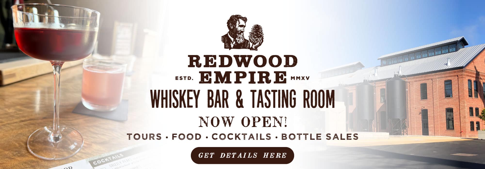 Redwood Empire Whiskey Bar Distillery Mare Island CA