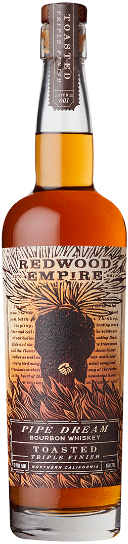 Pipe Dream Toasted Bourbon Redwood Empire Whiskey