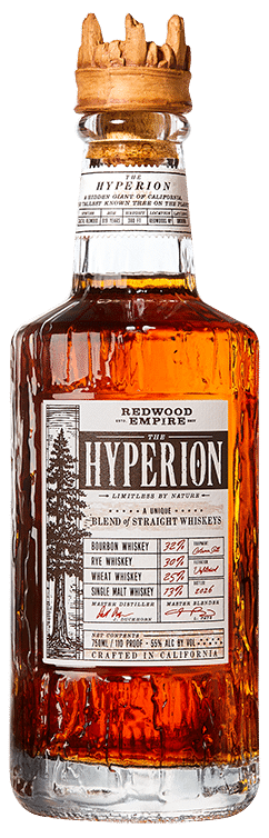Hyperion Straight Whiskey Blend Redwood Empire